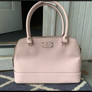 Large pink Kate Spade shoulder bag